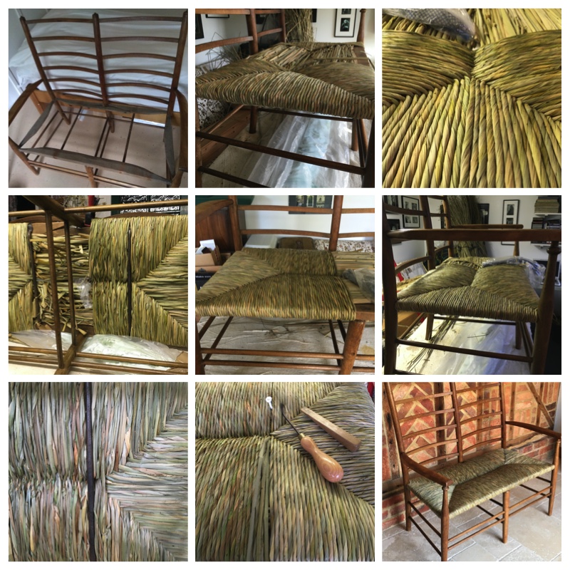 Double rush chair - Cane+Rush at sportsmanscorner Double rush chair