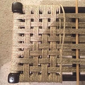 Cane+Rush Seagrass stool seat repair - Cane+Rush at sportsmanscorner Sarah Booth Seagrass stool seat repair